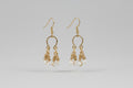 Half Chandelier Pearl Dangle Earrings