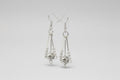 Silver Tibetan Ball Dangle